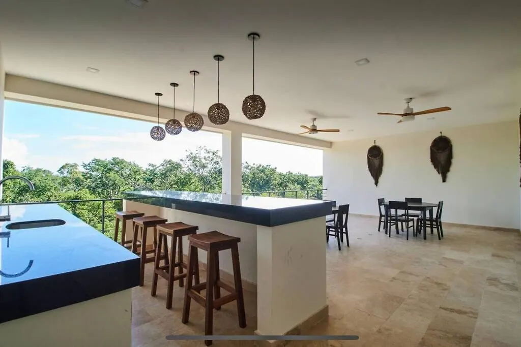 Sherlock - Swim Up Suite & Gym & Beach Club Access Tulum Apartment